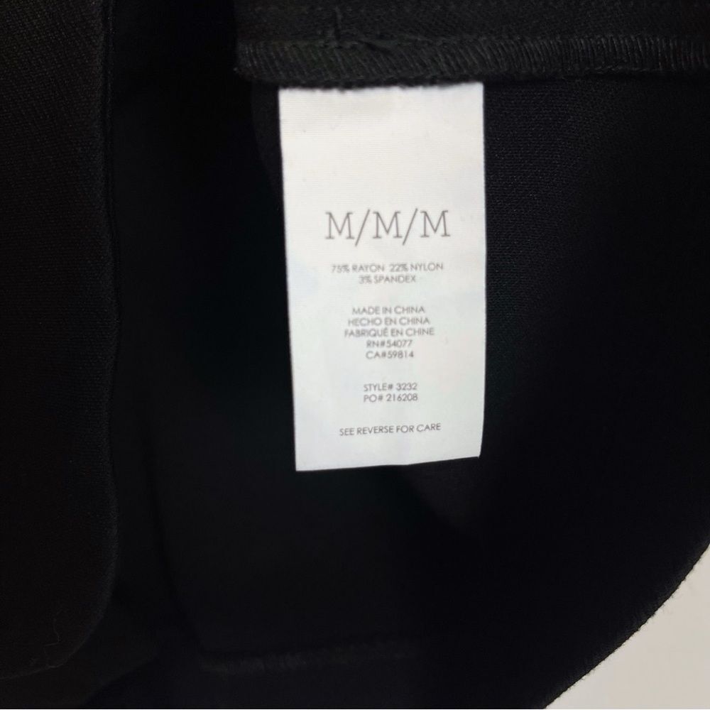 CAbi #3232 Osaka Nights Utility Black Top w/ Snaps Size M - Picture 4 of 6